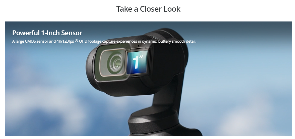 DJI Osmo Pocket 3, cámara con CMOS 1'' y vídeo 4K/120 fps